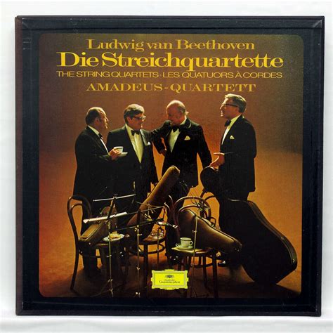 Beethoven The String Quartets By Amadeus Quartet Lp Box Set With