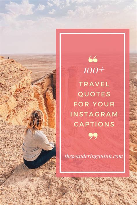 100 Wanderlust Travel Quotes For Instagram And Travel Captions The