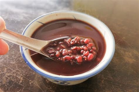 Chinese Sweet Red Bean Soup With Azuki Beans Recipe