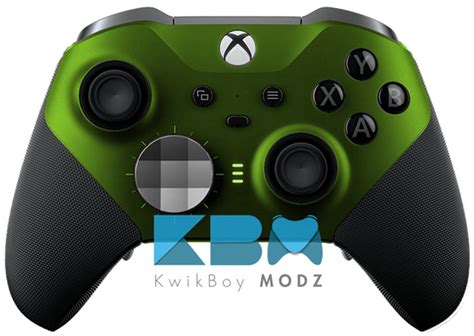 Custom Metallic Green Xbox One Elite Series 2 Controller