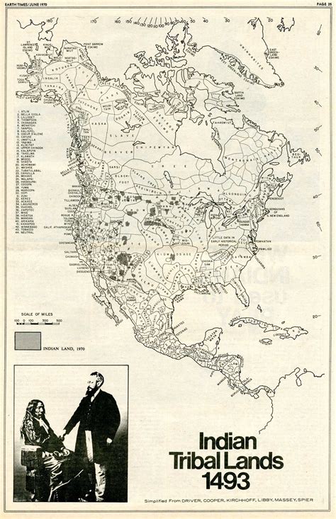 Map Indian Tribal Lands 1493 Native American History Native American Indian Tribes American