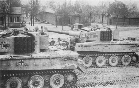 Tiger Is Of The 501st Heavy Tank Battalion July 1944 Military