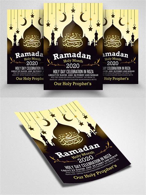 Ramadan Kareem Flyer Template Ramadan Kareem Flyer Flyer Template