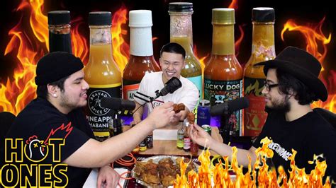 Hot Ones Hot Sauce Challenge First We Feast Youtube