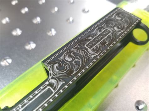 Some Custom Scroll Work Engraving To Get The Mid Week Started Right