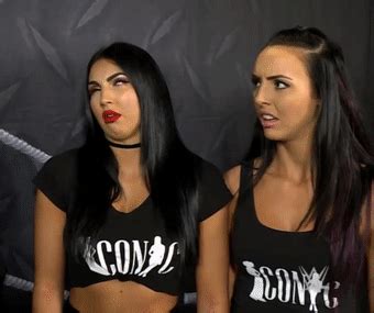A Very Useful Gif Of Peyton Royce And Billie Kay Cageside