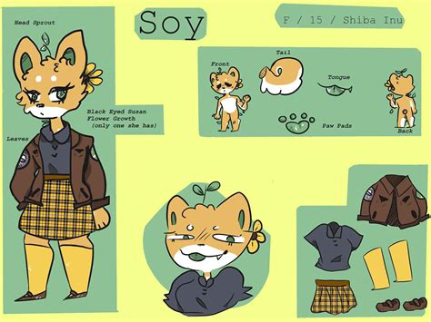 My First Reference Sheet Furry Amino