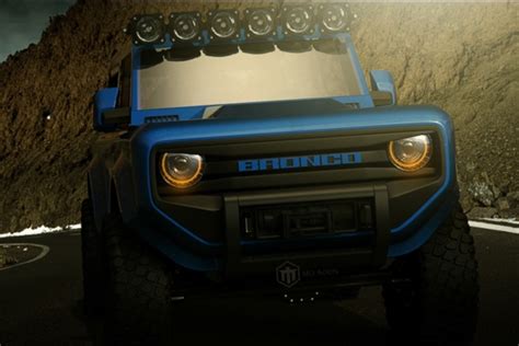 The Ford Bronco 2020 Concept Suv Heralds The Return Of The Champ Man