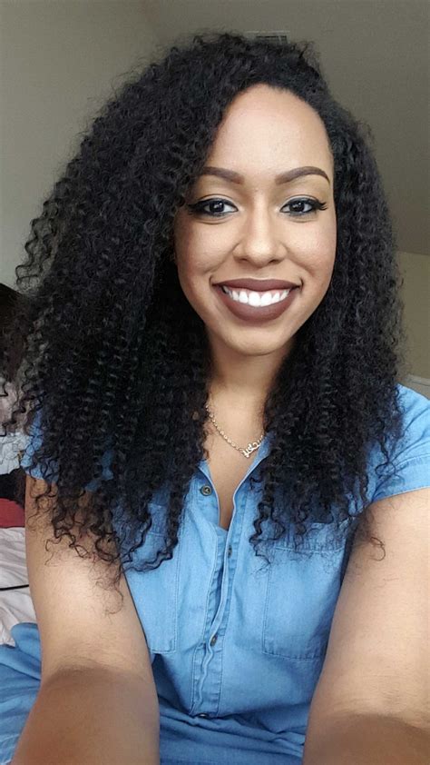 Natural Color Kinky Curly Full Lace Wigs Unprocessed Brazilian Virgin
