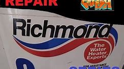 Water heater anode change / checked yours lately?????????? maintenance richmond water heater #6E50-2