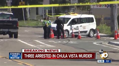 Three arrested in Chula Vista murder - YouTube