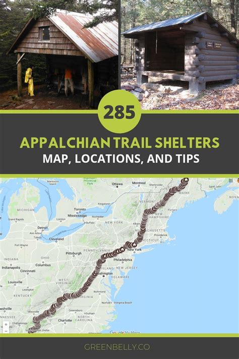 Appalachian Trail Shelters 2019 Thru Hikers Guide Appalachian