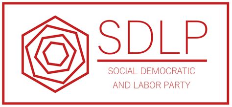 Logo Of The Social Democratic And Labor Party One Of Three Leading