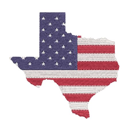 Free Texas Us Flag Embroidery Design Romney Ridge Farms And Crafts