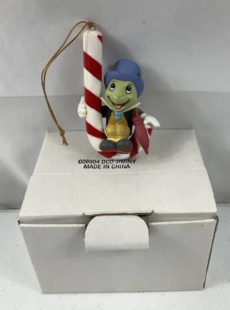 Disney Grolier Jiminy Cricket From Pinocchio Xmas Disney Christmas