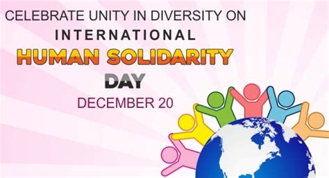 International Human Solidarity Day 2021 All You Need To Know