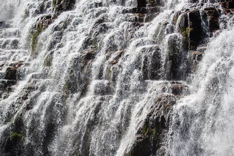 Beautiful Waterfalls From Gray Rocks · Free Stock Photo