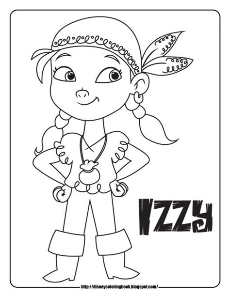 Jake And The Neverland Pirates Coloring Pages Printable Coloring Home