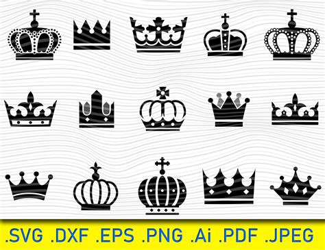 Art And Collectibles Drawing And Illustration Queen Crown Svg Png King
