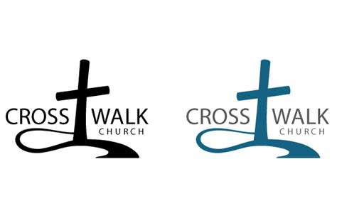 Cross Walk Church Logo Design On Behance
