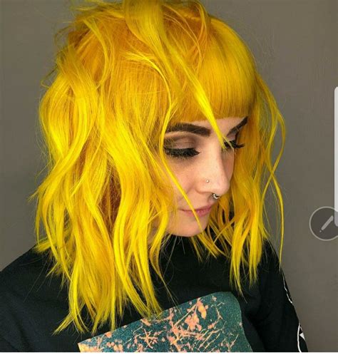 Pin By Carina Dumitru On Hair And Beauty Yellow Hair Hair Styles