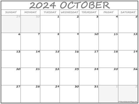 October 2022 Calendar Free Printable Calendar