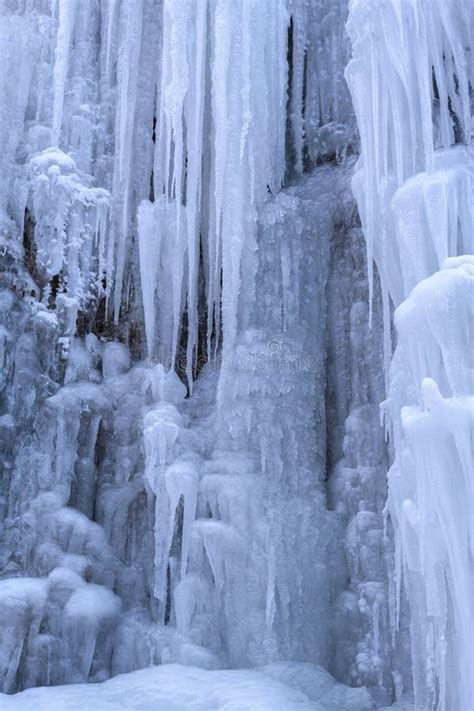 Frozen Waterfall Stock Image Image Of Cascade Design 85123627