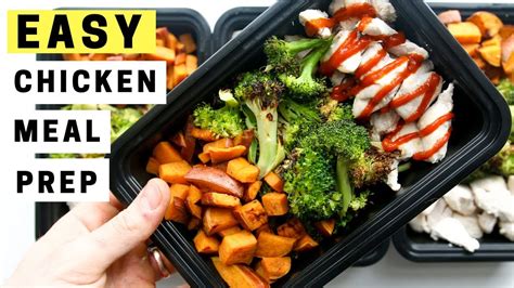 Easy Chicken Meal Prep For Weight Loss How To Meal Prep Chicken
