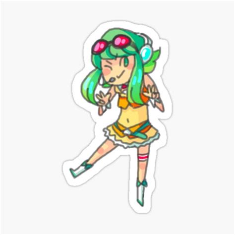 Gumi Sticker Sticker For Sale By Hoofscout Redbubble