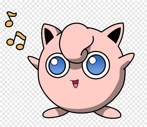 Jigglypuff Whiskers 포켓몬 아트 Jigglypuff 포유 동물 얼굴 Png Pngegg