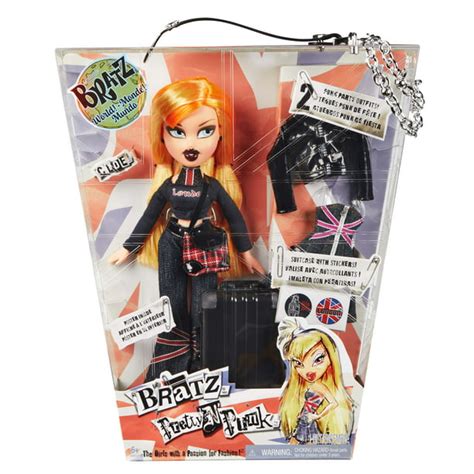 Bratz Pretty ‘n Punk Cloe Fashion Doll With 2 Outfits And Suitcase