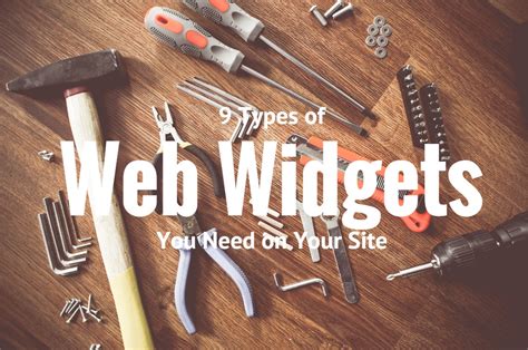9 Types Of Web Widgets You Can Put On Your Website Oxxy Blog