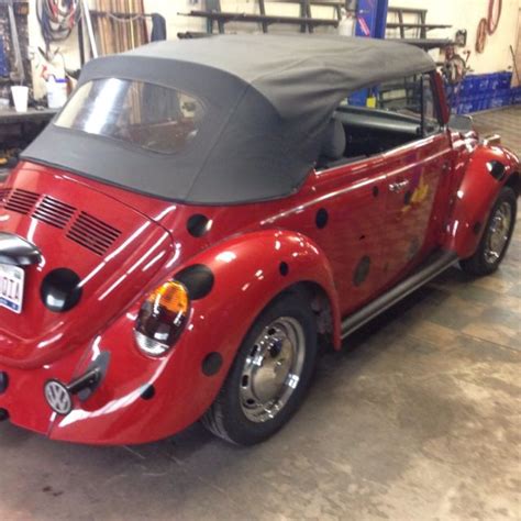 1978 Volkswagen Super Beetle Convertible Lady Bug For Sale