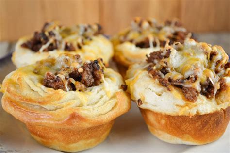 Sloppy Joe Cups Recipe With Refrigerated Biscuits And Cheese