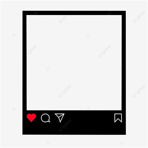 For Instagram Post Clipart Transparent Background Dark Mood Instagram