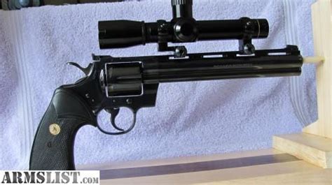 Armslist For Sale Colt Python Silhouette 357 Rare Revolver