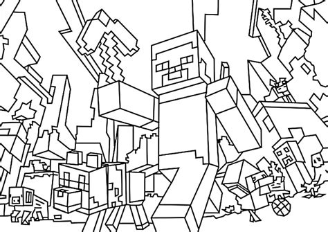 Desenhos Do Minecraft Para Colorir Fichas E Atividades