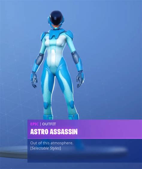 Astro Assassin Outfit Fortnite Battle Royale