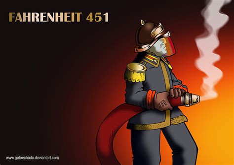 Fahrenheit 451 Fan Art By Gatoechado On Deviantart