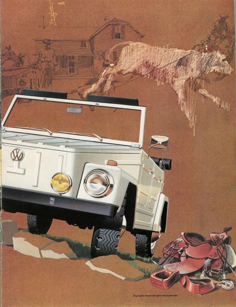 Vw Archives 1974 Us Vw Thing Sales Brochure