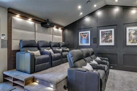 Top 70 Best Home Theater Seating Ideas Movie Room Designs Home Theater Rooms Small Home