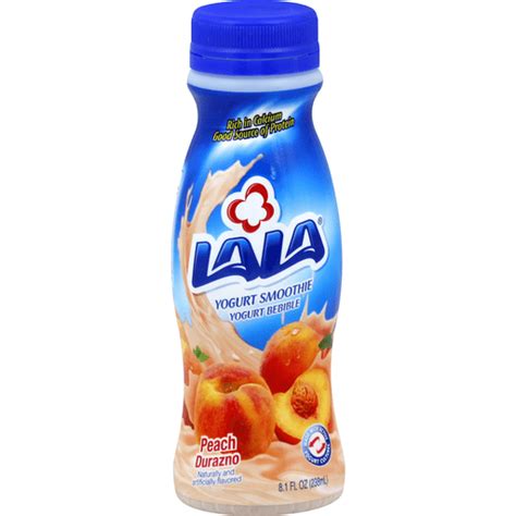 Lala Yogurt Smoothie Peach Yogurt Drinks Superlo Foods