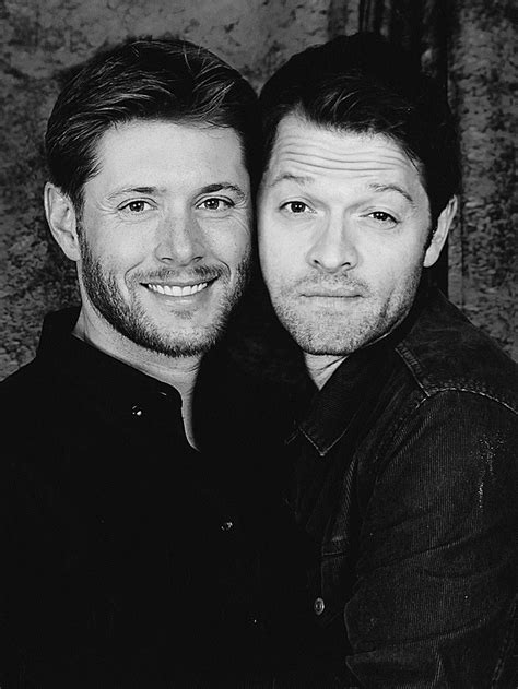 Jensen Misha Destiel Supernatural Actors Misha Collins