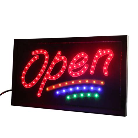Business And Industrial Led Neon Light Animated Motion Open Business Sign L01 In2238418