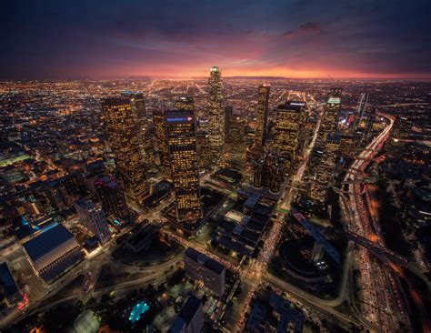 Los Angeles Aerial 4K Footage and Aerial Photography