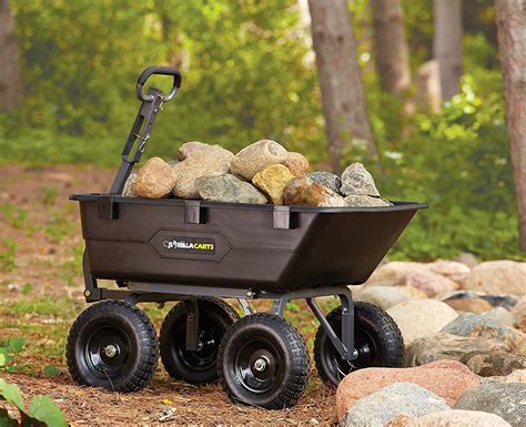 Gorilla Cart Heavy Duty Yard And Garden Dump Cart The Green Head