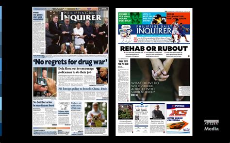The Philippine Daily Inquirer Its A New Look New Rethink Across Platforms García Media