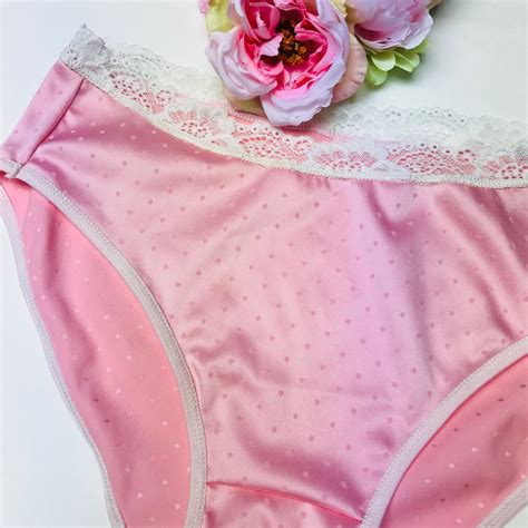 Satin Silk Panties Low Waisted Panties Pink Silk Panties Satin Etsy