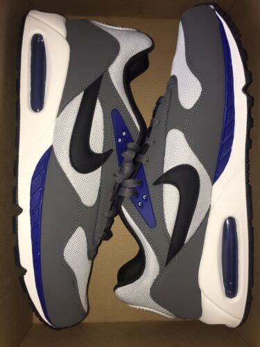 Nike Air Max Correlate Black Grey White Blue Snekaers Shoe Mens Sz 13
