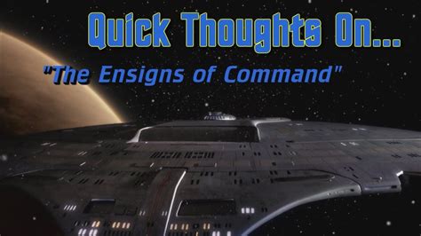 Quick Thoughts On The Ensigns Of Command YouTube